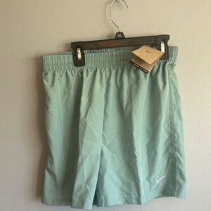 Nike Mint Green Performance Shorts